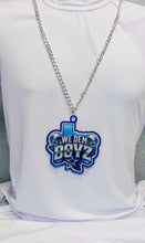 Load image into Gallery viewer, Necklace with Medallions Full Color ACRYLIC