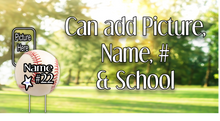 Load image into Gallery viewer, Sporty Yard Signs Single Sided