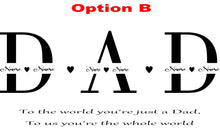 Load image into Gallery viewer, Father's Day Desk Light