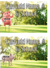 Load image into Gallery viewer, Sporty Yard Signs Single Sided