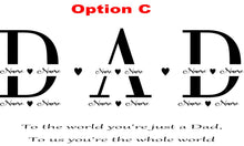 Load image into Gallery viewer, Father's Day Desk Light