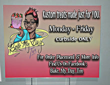 Load image into Gallery viewer, Yard signs w/metal stake