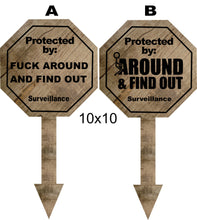 Load image into Gallery viewer, Surveillance Sign